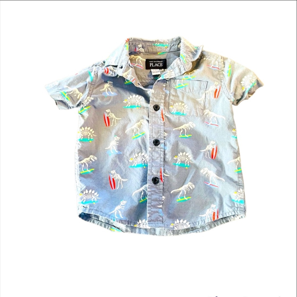 The Childrens Place Toddler Boy Button DownTop (???)